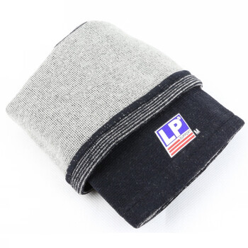 LP988加厚保暖运动护膝舞蹈健身网排足篮羽毛球保暖护膝两只装M