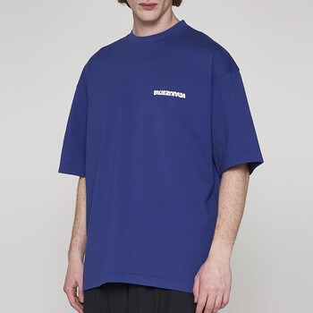 BALENCIAGA ロコ刺繍クルネックTシャツ 787349TRVB7 9081 Balenciaga服饰- 京东
