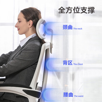 奈高人体工学椅电脑椅电竞椅办公椅家用学习椅可躺逍遥转椅