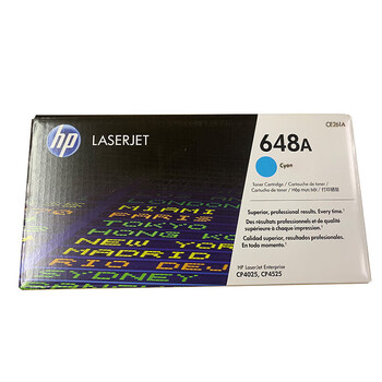 惠普（HP） 647A/648A 原装硒鼓 适用M4025/M4225 CE260A 青色-CE261A(约11000页