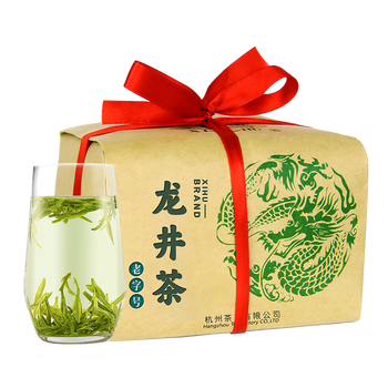 西湖牌2025新茶上市绿茶 明前特级龙井茶传统纸包春茶200g自饮送礼 西湖牌2025新茶上市绿茶 明前特级龙井茶传统纸包春茶200g自饮送礼