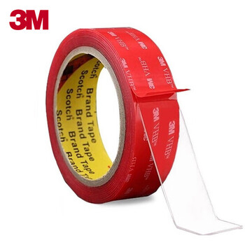 3M双面胶强力无痕透明耐高温车载ETC手机支架免钉胶车家两用20mm*3m 3M双面胶强力无痕透明耐高温车载ETC手机支架免钉胶车家两用20mm*3m