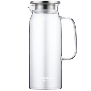 乐扣乐扣(LOCK&LOCK)凉水壶耐热玻璃水壶泡茶柠檬水果水杯子家用大容量玻璃茶水杯1.6L 乐扣乐扣(LOCK&LOCK)凉水壶耐热玻璃水壶泡茶柠檬水果水杯子家用大容量玻璃茶水杯1.6L