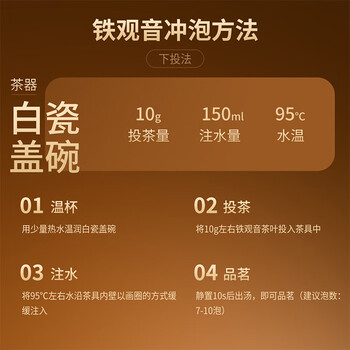 忆江南特级铁观音茶叶礼盒送人500g乌龙茶送父母长辈的礼物新天尊