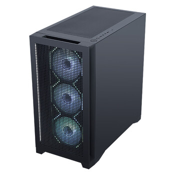 先马(SAMA)平头哥M9E 黑色 matx台式主机电脑机箱 前板网格散热/0.8mm SPCC/8风扇位/360水冷位/Type-C预留孔 先马(SAMA)平头哥M9E 黑色 matx台式主机电脑机箱 前板网格散热/0.8mm SPCC/8风扇位/360水冷位/Type-C预留孔