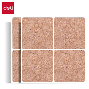 得力(deli)胶带垫桌椅脚垫 毛毡自粘防滑保护垫 多功能家居降噪耐磨防刮 方形8片装(4cm*4cm*4mm) 30486 得力(deli)胶带垫桌椅脚垫 毛毡自粘防滑保护垫 多功能家居降噪耐磨防刮 方形8片装(4cm*4cm*4mm) 30486