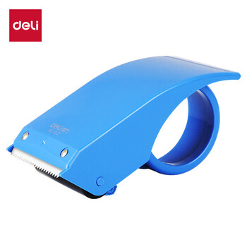 得力(deli)塑料封箱器打包器胶带底座 适用胶带宽度60mm内胶带切割机 不锈钢锋利刀头 办公用品 颜色随机802 得力(deli)塑料封箱器打包器胶带底座 适用胶带宽度60mm内胶带切割机 不锈钢锋利刀头 办公用品 颜色随机802