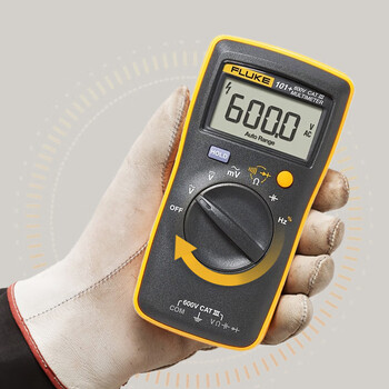 福禄克（FLUKE）F101+ 升级版掌上型数字万用表 智能多用表自动量程仪器仪表