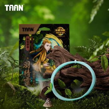Taan泰昂羽毛球线高弹炫音羽拍专业线击球清脆羽精灵浅湖蓝单条