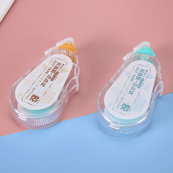 晨光（M&G）8m*8.4mm绿色带芯修正带双面胶点状手工创意手帐点点胶粘胶带AJD73302 3卡