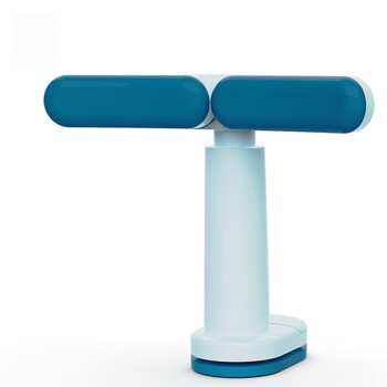 得力坐读写坐姿矫正器儿童写字预防近视驼背纠正器学生书桌免安装开学文具生日礼物男女孩蓝色