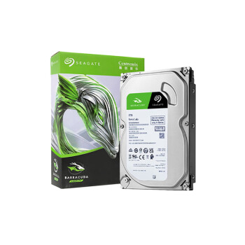 希捷（SEAGATE）台式机硬盘 8TB 5400转 256MB 机械硬盘 SATA 希捷酷鱼系列 电脑硬盘 3.5英寸 ST8000DM004