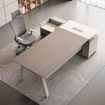 森菲亚 办公桌老板桌简约现代时尚经理桌办公室单人领导主管桌 森菲亚 办公桌老板桌简约现代时尚经理桌办公室单人领导主管桌