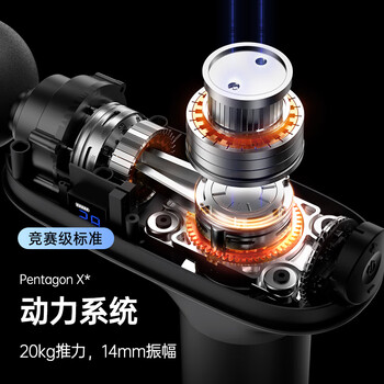 康佳（KONKA）筋膜枪按摩器专业级运动全身肩颈腰腿高频震动深层肌肉放松颈膜枪送父母送男友实用生日礼物