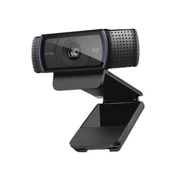 罗技（Logitech）C920e 企业级高清网络摄像头 高颜值主播电脑笔记本网课直播 内置麦克风 黑色【团单优惠】