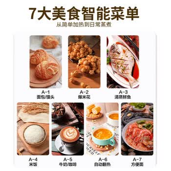 格兰仕（Galanz）复古微波炉 家用小型20L迷你 奶油风百搭复古 易清洁大平板 自动菜单 KAW0-SF2