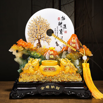 铜金蟾聚宝盆品牌及商品- 京东