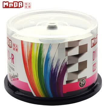 铭大金碟（MNDA）DVD-R 16速  档案级 光盘/刻录盘 50片桶装 空白光盘