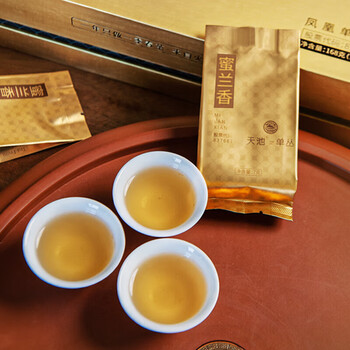 1392天池 蜜兰香黄枝香盒装凤凰单枞 高山乌龙茶叶168g