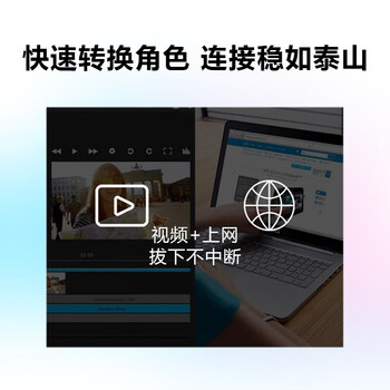 戴尔（DELL）DA310 扩展坞Type-c 便携七合一 拓展坞90W反向供电 Type-c转DP/VGA/HDMI/USB-A×2/以太网/USB-C