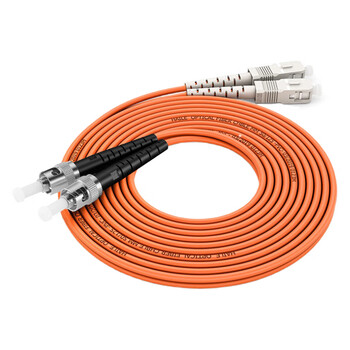 HAILE海乐 千兆多模光纤跳线 OM1双芯SC-ST 62.5/125 收发器尾纤3米 HJ-2SC-ST-M3