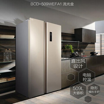 TCLTCL BCD-509WEFA1 509升风冷无霜对开门电冰箱电脑控温流光金