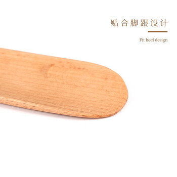 TaTanice 鞋拔子 木质长柄穿鞋器鞋抽生日礼物送老人穿鞋不弯腰提鞋器