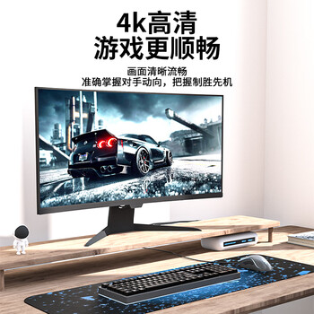 值计DP线1.2版视频线 4K高清DisplayPort240Hz适用笔记本电脑显卡台式机外接显示器投影仪 2米 ZL-DP2