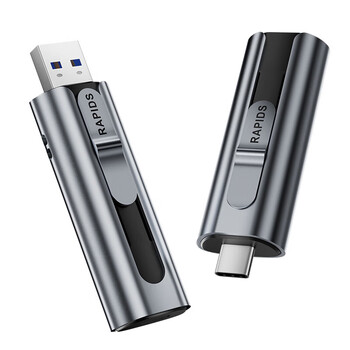 海康威视(HIKVISION)256GB USB3.2/Type-C固态U盘双接口手机U盘S560读速560MB/s适用苹果iPhone电脑手机两用大容量优盘 海康威视(HIKVISION)256GB USB3.2/Type-C固态U盘双接口手机U盘S560读速560MB/s适用苹果iPhone电脑手机两用大容量优盘