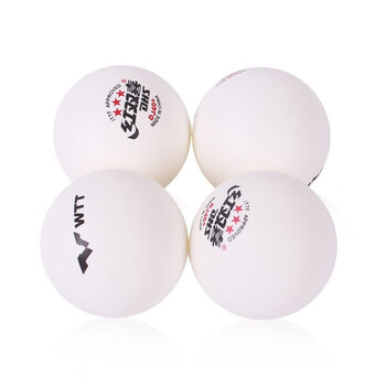 红双喜比赛精选DJ三星乒乓球WTT大赛乒乓球（6只装）