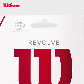 Wilson威尔胜WRZ946900 UHMW涂层 旋转系网球拍线 网球线硬线 REV0LVE