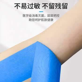 LP运动员专用肌肉贴预分切运动绷带胶带肌内效贴布肌力篮球膝盖