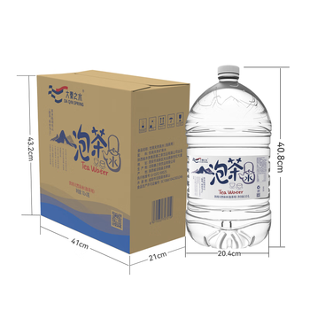 大秦之水 饮用天然泡茶水10L*2桶 会议办公 家庭煮饭健康用水整箱