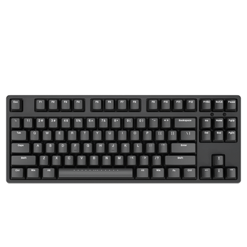 ikbcC87 樱桃键盘 黑色有线机械键盘电竞游戏办公键盘 87键青轴