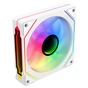 雷匠 (RAYARTI) 棱镜4PRO 12cm机箱风扇 散热风扇 海景房机箱风扇 白色正叶 ARGB神光同步/PWM智能温控 雷匠 (RAYARTI) 棱镜4PRO 12cm机箱风扇 散热风扇 海景房机箱风扇 白色正叶 ARGB神光同步/PWM智能温控