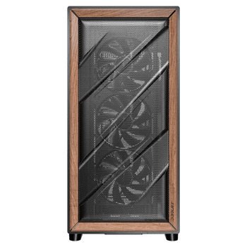安钛克（Antec）（Antec)FLUX机箱电脑主机玻璃侧透/实木外观/强劲散热/FLUX风道专利/标配5把风扇 /双位360/E-ATX