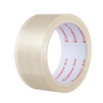 齐心【6卷】打包胶带封箱宽胶带封口胶布 封箱胶带 100*270mm JP4506-6