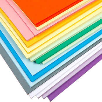 递乐A4卡纸10色10张手工卡纸加厚儿童手工课diy立体折纸幼儿园剪纸折纸美术绘画卡纸莫兰迪色 6504-10