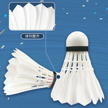 薰风（KUMPOO）专业耐打飞行稳定比赛训练熏风银河4号羽毛球一筒6个装（77速）