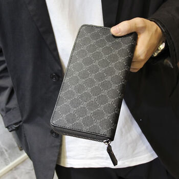 美品✨PRADA 長財布 ロボット ピンク 黒 ラウンド レディース メンズ RFID搭載【新品同様】PRADA ヴィッテロムーブ 長財布 ラウンドジップ