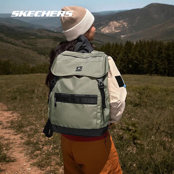 斯凯奇双肩包男女书包大容量电脑包运动休闲户外包旅行露营背包L324U038 斯凯奇双肩包男女书包大容量电脑包运动休闲户外包旅行露营背包L324U038