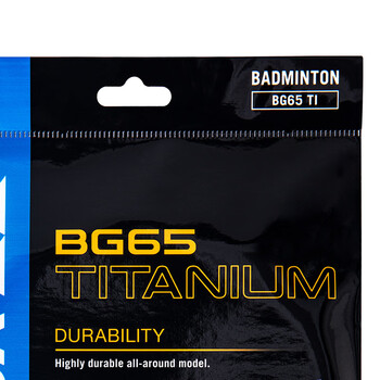 YONEX尤尼克斯羽毛球线耐打型高张力比赛训练力量型BG65Ti-002蓝色 YONEX尤尼克斯羽毛球线耐打型高张力比赛训练力量型BG65Ti-002蓝色