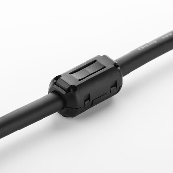 绿联(UGREEN) 抗干扰滤波磁环 内径7.3MM 卡扣式可拆卸防电磁屏蔽抗干扰 带磁芯消磁 20306