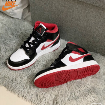 air jordan 1白黑红新款- air jordan 1白黑红2021年新款- 京东