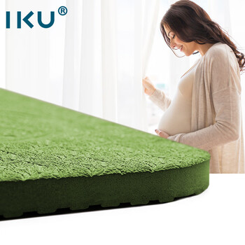 IKU初学者瑜伽垫加厚加宽加长防滑专业运动健身隔音垫子80*8mm绿色 IKU初学者瑜伽垫加厚加宽加长防滑专业运动健身隔音垫子80*8mm绿色