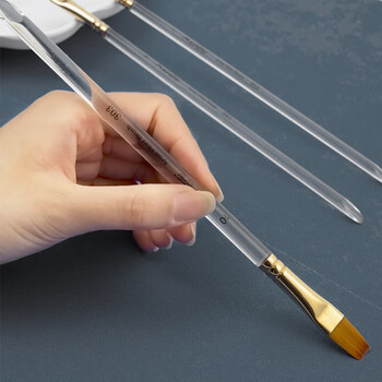 马蒂尼水粉笔纤维毛尼龙画笔平头油画丙烯通用单支303-10 马蒂尼水粉笔纤维毛尼龙画笔平头油画丙烯通用单支303-10