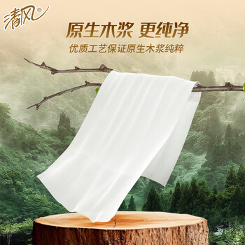 清风(APP) 有芯大卷纸 2层240米*12卷 商用大盘纸酒店卫生纸BJ02AB