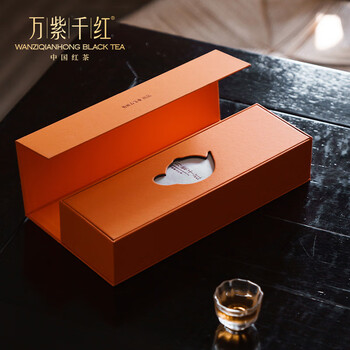 万紫千红论道红茶 峨眉高山特级90g 茶叶礼盒装 高端送礼22002