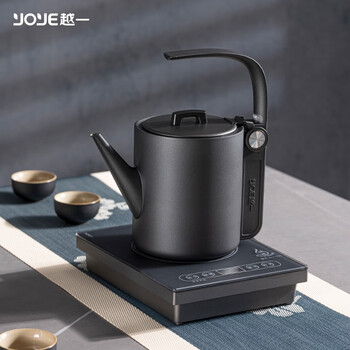 越一烧水壶电热水壶 烧水壶自动上水涌泉式底部上水办公室泡茶变频