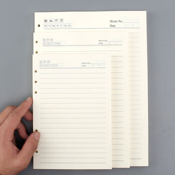 XUCHEN活页内芯笔记本A5 80克纸张1本加厚6孔横线内页(100张200页) 活页纸本可拆卸替芯记录本 XUCHEN活页内芯笔记本A5 80克纸张1本加厚6孔横线内页(100张200页) 活页纸本可拆卸替芯记录本